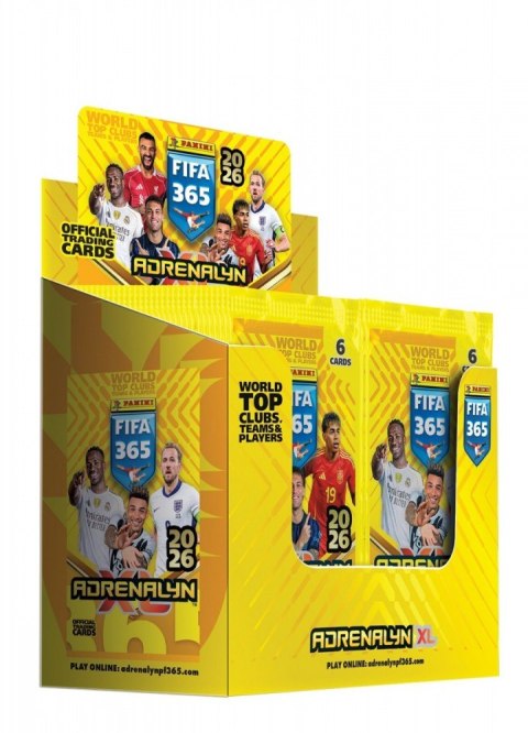Karty FIFA 2026 Saszetka z kartami display 50 sztuk