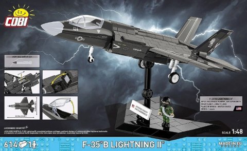 Klocki F-35B Lightning II 614 elementów Klocki F-35B Lightning II 614 elementów