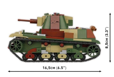 Klocki Light Tank 7TP 669 elementów Klocki Light Tank 7TP 669 elementów