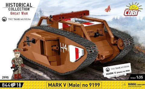 Klocki Mark V Male NO 9199 844 elementów Klocki Mark V Male NO 9199 844 elementów