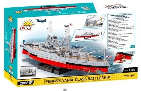 Klocki Pennsylvania - Class Battleship (2in1) - Executive Edition Klocki Pennsylvania - Class Battleship (2in1) - Executive Edition