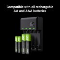 Ładowarka VitalCharger + 4x akumulatory AA 2000mAh