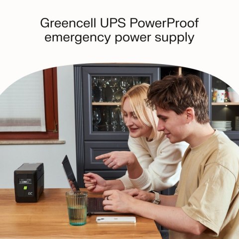Zasilacz awaryjny UPS 600W/1000VA modyfikowana sinusoida Zasilacz awaryjny UPS 600W/1000VA modyfikowana sinusoida