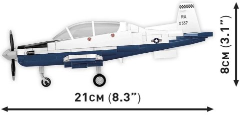 Klocki Samolot Beechcraft T-6 197 elementów Klocki Samolot Beechcraft T-6 197 elementów