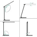 LT-T10 Black lampa biurkowa LED dotykowa | 12W | 3000-6500K | 7 poziomów ściemniania | 5 trybów świecenia