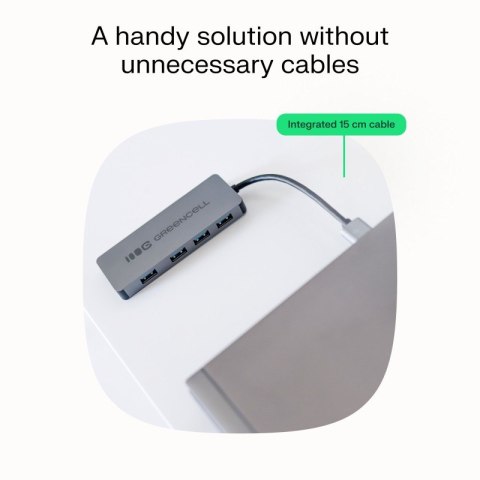 HUB USB-C Basic USB-A do 4x USB-A 3.0 HUB USB-C Basic USB-A do 4x USB-A 3.0