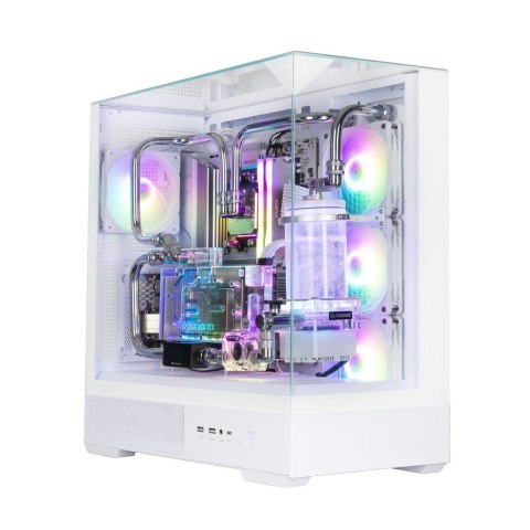 Obudowa P40 PRISM PLUS Mid-Tower White Obudowa P40 PRISM PLUS Mid-Tower White
