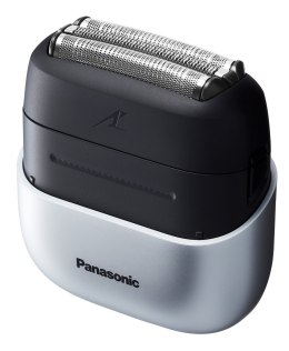 Ładowalna golarka elektryczna Panasonic ES-CM3BKS503, czas pracy do 45 min, na mokro i sucho, litowo-jonowy, srebrny