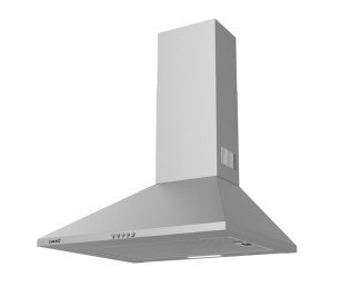 Okap CATA OMEGA 600 X/M Montaż na ścianie Klasa efektywności energetycznej C Szerokość 60 cm 645 m3/h Sterowanie mechaniczne DOP