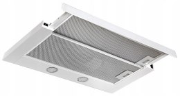 Okap teleskopowy podszafkowy CIARKO SL-NT 60 Biały Glass front białe szkło