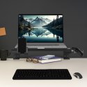 ERGO OFFICE PODSTAWKA POD LAPTOP / MONITOR, MAX. OBCIĄŻENIE 20KG, DLA PRZEKĄT. 13-32", CZARNA ER-303 B