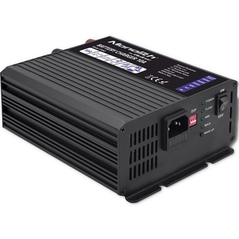 Qoltec Inteligentna ładowarka Monolith do akumulatorów LiFePO4 AGM GEL SLA | 10A | 24V Qoltec Inteligentna ładowarka Monolith do akumulatorów LiFePO4 AGM GEL SLA | 10A | 24V