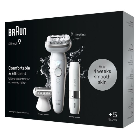 Braun Silk-épil 9 9-341 depilatos 40 pęset(y) Biały Braun Silk-épil 9 9-341 depilatos 40 pęset(y) Biały