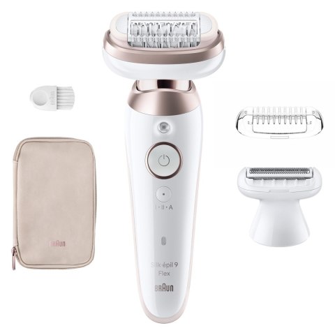 Braun Silk-épil 9 Flex 9-030 3D 40 pęset(y) Różowy, Biały Braun Silk-épil 9 Flex 9-030 3D 40 pęset(y) Różowy, Biały