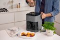 Frytkownica Panasonic NF-CC500SXE z wyświetlaczem LCD, 5 l, 1450 W, obudowa Cool touch