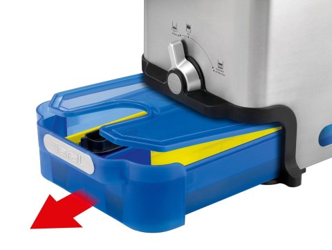 Frytkownica Tefal FR8040, pojemność 3,5l, kolor Schwarz, stal nierdzewna, moc 2300W, wymiary 34,8 cm x 46,4 cm Frytkownica Tefal FR8040, pojemność 3,5l, kolor Schwarz, stal nierdzewna, moc 2300W, wymiary 34,8 cm x 46,4 cm