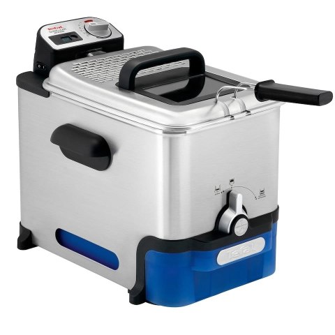 Frytkownica Tefal FR8040, pojemność 3,5l, kolor Schwarz, stal nierdzewna, moc 2300W, wymiary 34,8 cm x 46,4 cm Frytkownica Tefal FR8040, pojemność 3,5l, kolor Schwarz, stal nierdzewna, moc 2300W, wymiary 34,8 cm x 46,4 cm