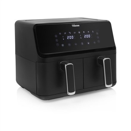 Frytkownica Tristar Airfryer z podwójnym koszem FR-9026 Moc 2700 W Pojemność 8 L Czarny Frytkownica Tristar Airfryer z podwójnym koszem FR-9026 Moc 2700 W Pojemność 8 L Czarny