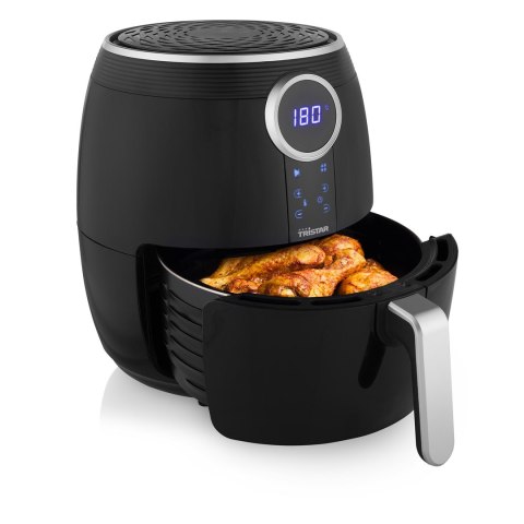 Frytkownica Tristar Digital Crispy Frycerka FR-6956 Moc 1500 W Pojemność 4.5 L Czarna Frytkownica Tristar Digital Crispy Frycerka FR-6956 Moc 1500 W Pojemność 4.5 L Czarna