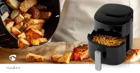 Frytkownica beztłuszczowa Nedis 4,2l KAAF160BK Frytkownica beztłuszczowa Nedis 4,2l KAAF160BK