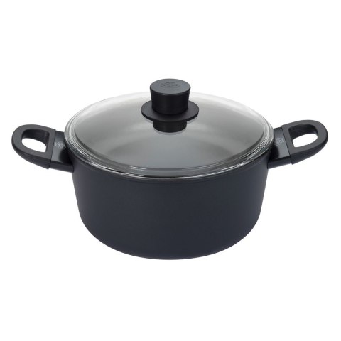 BALLARINI 75002-921-0 garnek Okrągły Czarny BALLARINI 75002-921-0 garnek Okrągły Czarny