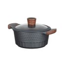 Resto Kitchenware Capella 2,6 l Okrągły Czarny, Drewno