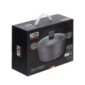 Resto Kitchenware Capella 2,6 l Okrągły Czarny, Drewno