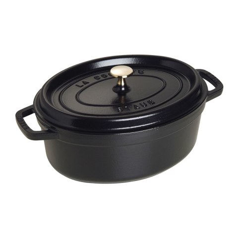 STAUB Garnek żeliwny owalny 4,2l czarny STAUB Garnek żeliwny owalny 4,2l czarny