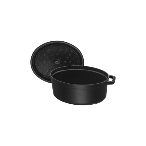STAUB Garnek żeliwny owalny 4,2l czarny STAUB Garnek żeliwny owalny 4,2l czarny