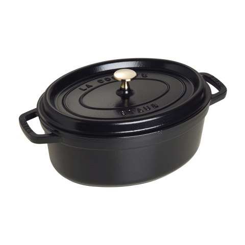 STAUB Garnek żeliwny owalny 4,2l czarny STAUB Garnek żeliwny owalny 4,2l czarny