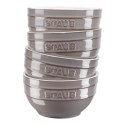 Staub Ceramique puchar 700 ml Szary Okrągły