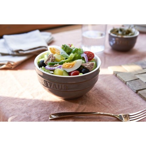 Staub Ceramique puchar 700 ml Szary Okrągły Staub Ceramique puchar 700 ml Szary Okrągły