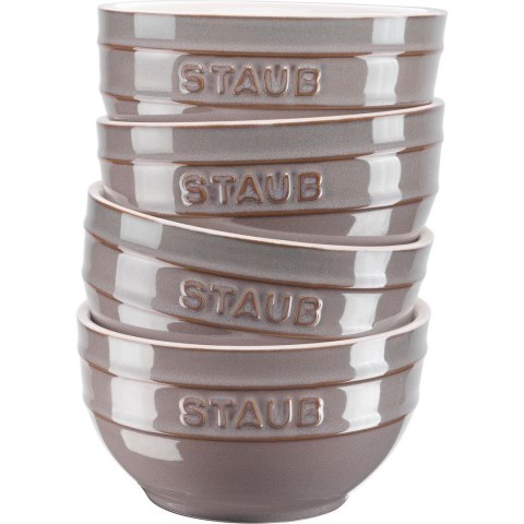 Staub Ceramique puchar 700 ml Szary Okrągły Staub Ceramique puchar 700 ml Szary Okrągły