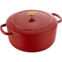 Garnek żeliwny okrągły BALLARINI BELLAMONTE 75003-563-0 - 5,5 ltr czerwony