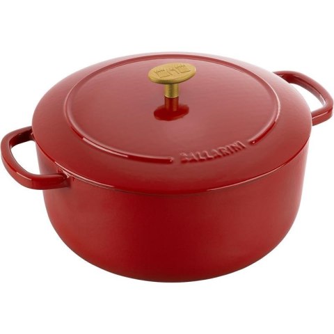 Garnek żeliwny okrągły BALLARINI BELLAMONTE 75003-563-0 - 5,5 ltr czerwony