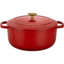 Garnek żeliwny okrągły BALLARINI BELLAMONTE 75003-563-0 - 5,5 ltr czerwony
