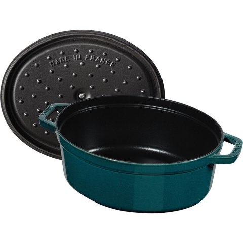Garnek żeliwny owalny STAUB 40510-598-0 - morski 5.5 ltr Garnek żeliwny owalny STAUB 40510-598-0 - morski 5.5 ltr