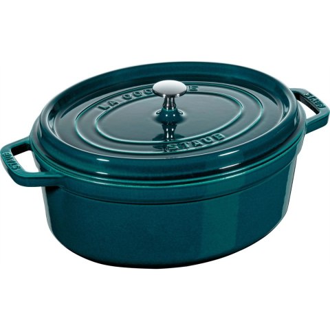 Garnek żeliwny owalny STAUB 40510-598-0 - morski 5.5 ltr Garnek żeliwny owalny STAUB 40510-598-0 - morski 5.5 ltr
