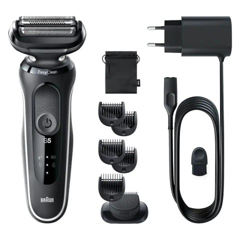Braun Series 5 51-W1500s Golarka foliowa Przycinarka Czarny Braun Series 5 51-W1500s Golarka foliowa Przycinarka Czarny