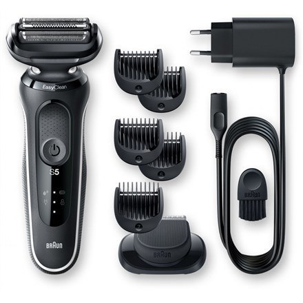 Braun Series 5 51-W1500s Golarka foliowa Przycinarka Czarny Braun Series 5 51-W1500s Golarka foliowa Przycinarka Czarny