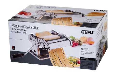 GEFU 28300 urządzenie do wyrobu makaronu i ravioli Ręczna maszynka do makaronu GEFU 28300 urządzenie do wyrobu makaronu i ravioli Ręczna maszynka do makaronu