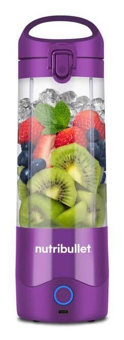 Blender sportowy Nutribullet NBP003PU Przenośny Materiał słoika: Tritan/bez BPA Pojemność słoika 0,475 L Purpura