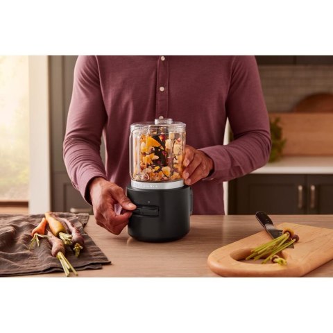 Kitchenaid 5KFCR500BM Go Bezprzewodowy rozdrabniacz (bez baterii) Matowa czerń Kitchenaid 5KFCR500BM Go Bezprzewodowy rozdrabniacz (bez baterii) Matowa czerń