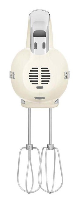 Mikser ręczny Smeg HMF01CREU w kremie w stylu retro z lat 50.