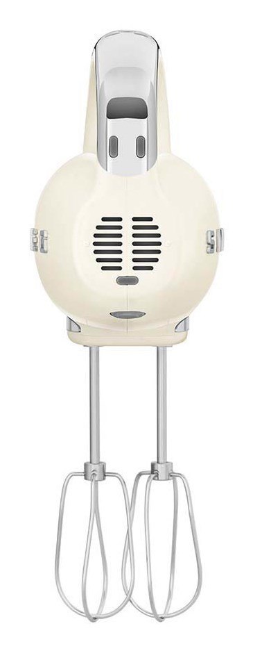 Mikser ręczny Smeg HMF01CREU w kremie w stylu retro z lat 50. Mikser ręczny Smeg HMF01CREU w kremie w stylu retro z lat 50.