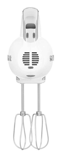 Mikser ręczny Smeg HMF01WHEU w kremie w stylu retro z lat 50.