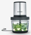 SEVERIN ROZDRABNIACZ INOX/SZKŁO, SZKLANY POJEMNIK O POJ. 1L, WOLNY OD BPA, DO MYCIA W ZMYWARCE, 2 POZIOMY MOCY, 400W KM3867