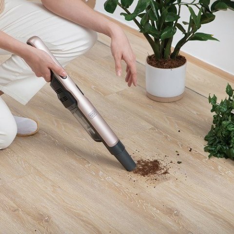 Black & Decker DVC320BRG odkurzacz przenośny Złoto różowe Bez worka Black & Decker DVC320BRG odkurzacz przenośny Złoto różowe Bez worka