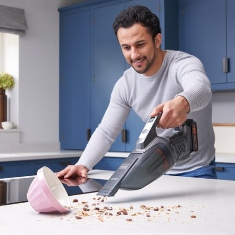 Black & Decker Dustbuster odkurzacz przenośny Czarny, Szary, Pomarańczowy Bez worka Black & Decker Dustbuster odkurzacz przenośny Czarny, Szary, Pomarańczowy Bez worka