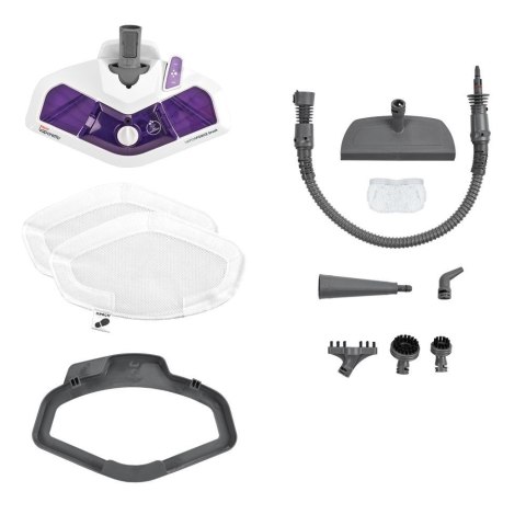 Polti Vaporetto SV440_Double Mop parowy 0,3 l 1500 W Fioletowy, Biały Polti Vaporetto SV440_Double Mop parowy 0,3 l 1500 W Fioletowy, Biały